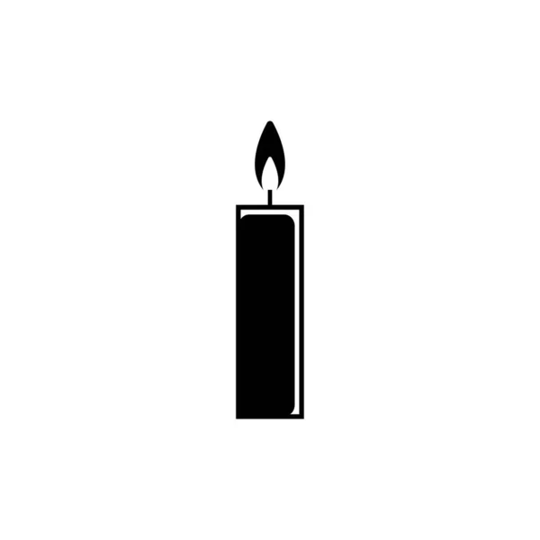 Εικονογράφηση Φόντου Διανυσμάτων Κεριών — Διανυσματικό Αρχείο