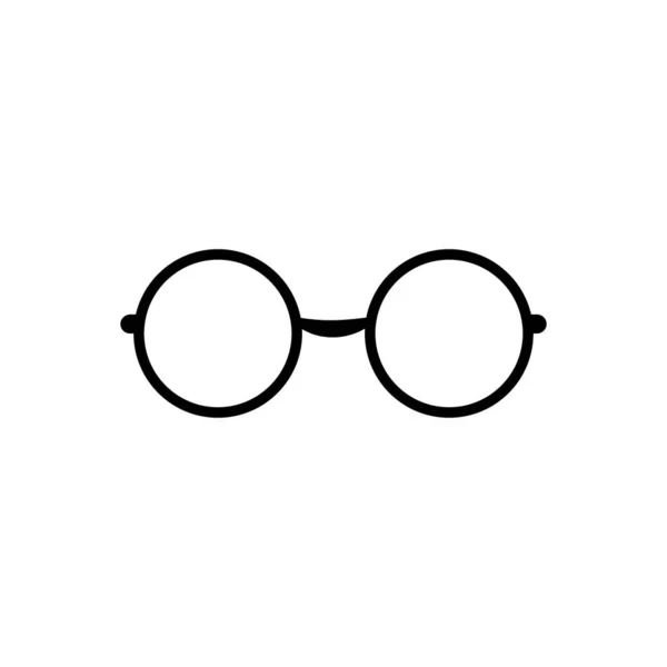 Glassessment Icon Vector Design Plat — Vector de stoc