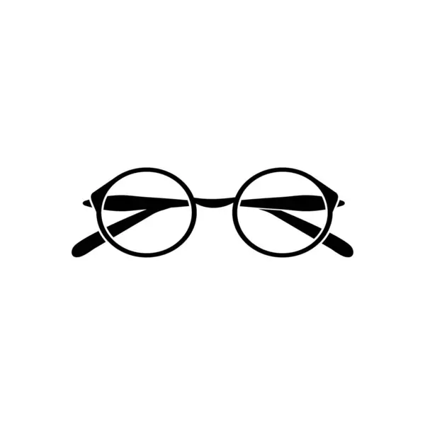 Glassess Icône Vecteur Plat Design — Image vectorielle