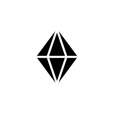 Diamond Logo Şablonu vektör çizimi tasarımı