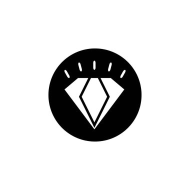 Diamond Logo Şablonu vektör çizimi tasarımı