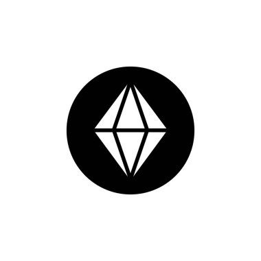 Diamond Logo Şablonu vektör çizimi tasarımı