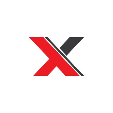X logo vektör illüstrasyonu