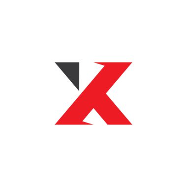 X logo vektör illüstrasyonu