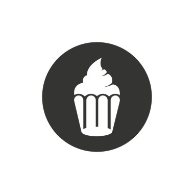 Kek işareti simgesi vektör çizim şablonu