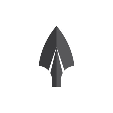 Mızrak vektör illüstrasyon simgesi