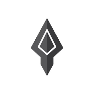 Mızrak vektör illüstrasyon simgesi