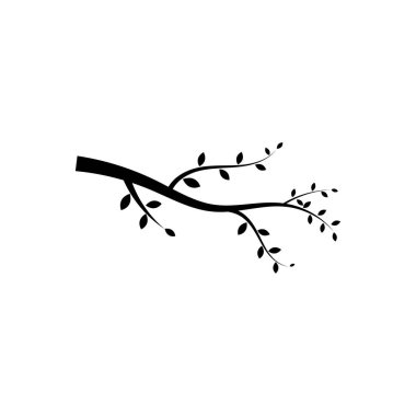 ağaç dalı ilüstrasyon tasarım şablonu