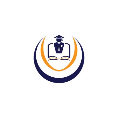Üniversite Eğitim Logosu Tasarım Vektörü