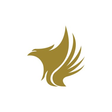 Kartal Logosu Simgesi İllüstrasyonu