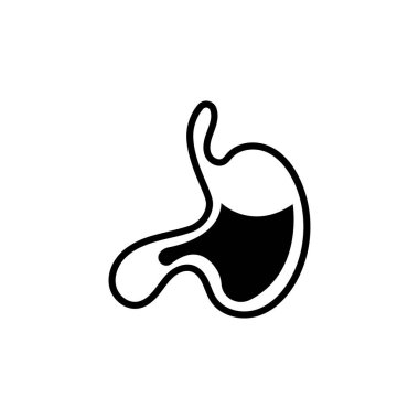 Mide bakım ikonu konsept vektör çizimi tasarladı