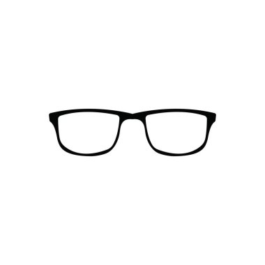 Gözlük Hattı Simgesi. Düzenlenebilir Vuruş. Piksel Mükemmel. Mobil ve Web için