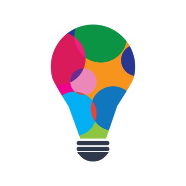 Logo parlayan renk ampulü