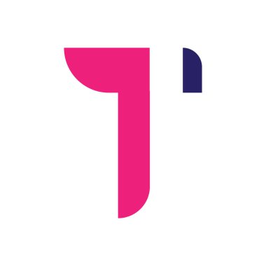 T Harfi Logo Vektörü Sanat Simgeleri ve Grafikleri 
