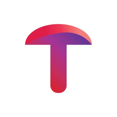 T Harfi Logo Vektörü Sanat Simgeleri ve Grafikleri 