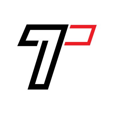 T Harfi Logo Vektörü Sanat Simgeleri ve Grafikleri 