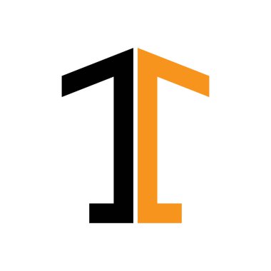 T Harfi Logo Vektörü Sanat Simgeleri ve Grafikleri 