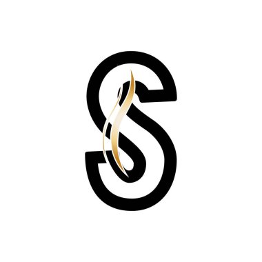 S Logosu Tasarımı Grafik Çizimi