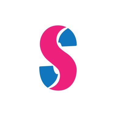 S Logosu Tasarımı Grafik Çizimi