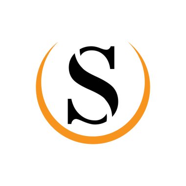 S Logosu Tasarımı Grafik Çizimi