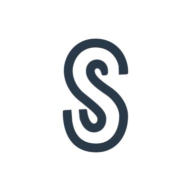 S Logosu Tasarımı Grafik Çizimi