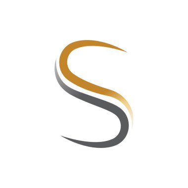 S Logosu Tasarımı Grafik Çizimi