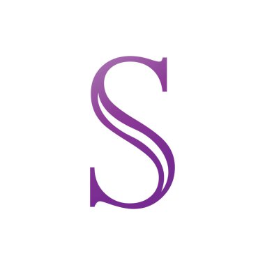 S Logosu Tasarımı Grafik Çizimi
