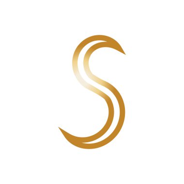 S Logosu Tasarımı Grafik Çizimi