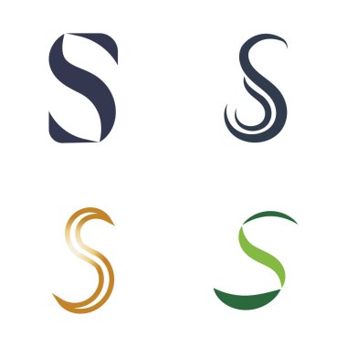 S Logosu Tasarımı Grafik Çizimi