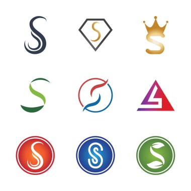 S Logosu Tasarımı Grafik Çizimi