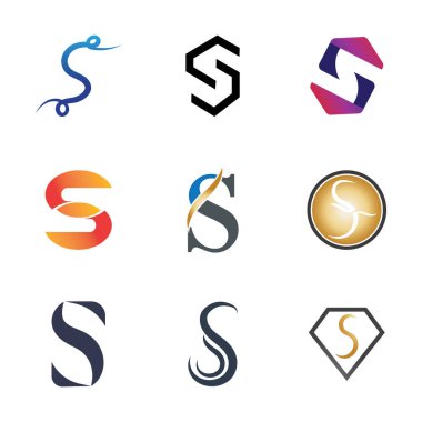 S Logosu Tasarımı Grafik Çizimi