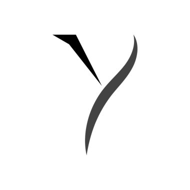 Y Harfi Logo Tasarım Vektörü Grafiği