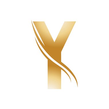 Y Harfi Logo Tasarım Vektörü Grafiği