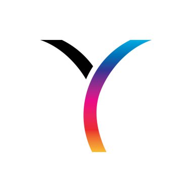Y Harfi Logo Tasarım Vektörü Grafiği