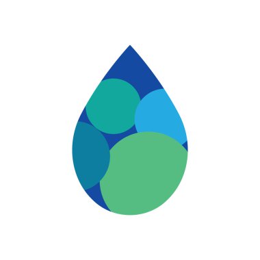 Su Logosu Tasarımı Grafik Çizimi