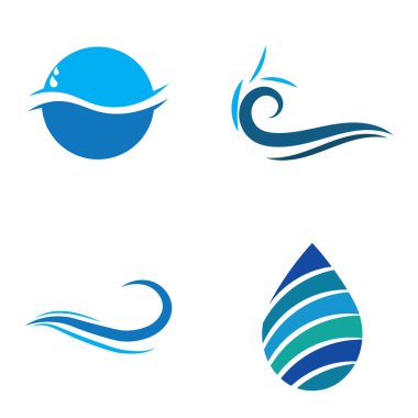 Su Logosu Tasarımı Grafik Çizimi