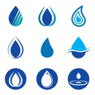 Su Logosu Tasarımı Grafik Çizimi