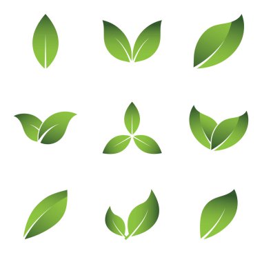 Yeşil Yaprak Logosu Grafik Resimleri 