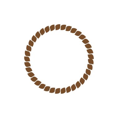 İp Tasarımı Çizim Logosu İllüstrasyonu