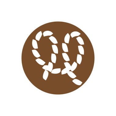 İp Tasarımı Çizim Logosu İllüstrasyonu