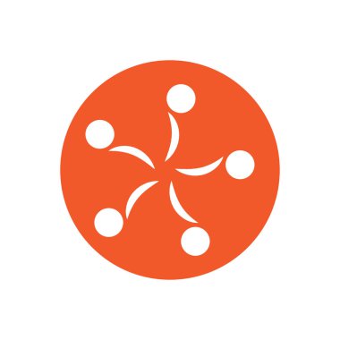 Topluluk Logosu Vektörü Sanat Simgeleri ve Grafikleri 