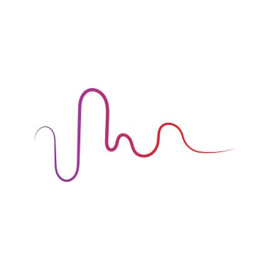 Ses teknolojisi, müzik ses dalgaları vektör illüstrasyonu