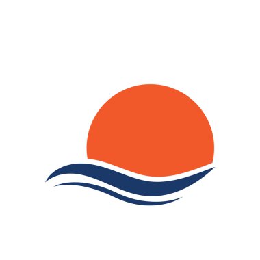 Dalga Logosu Vektör Sanatı, Simgeler ve Grafikler