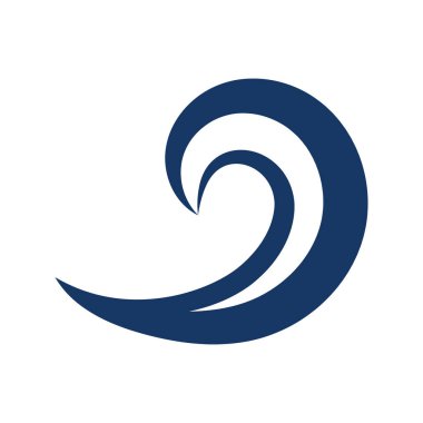 Dalga Logosu Vektör Sanatı, Simgeler ve Grafikler