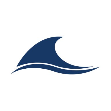 Dalga Logosu Vektör Sanatı, Simgeler ve Grafikler