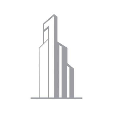 İnşaat Logosu Vektör Tasarımı Simgesi Grafiği