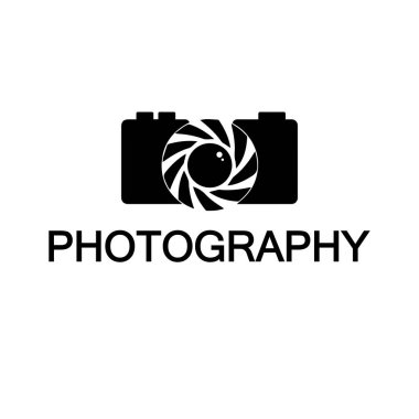 Fotoğraf Logosu Vektör Sanatı, Simgeler ve Grafikler