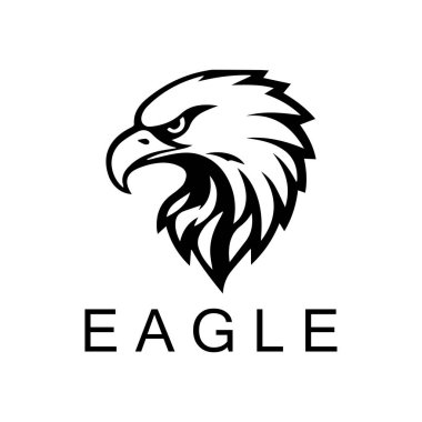 Kartal Başı Logo Tasarımı Grafik Simgesi