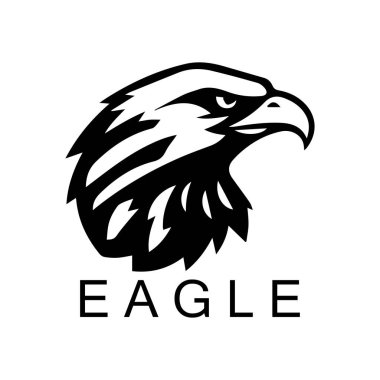Kartal Başı Logo Tasarımı Grafik Simgesi