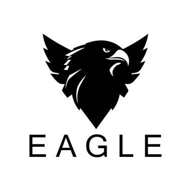 Kartal Başı Logo Tasarımı Grafik Simgesi